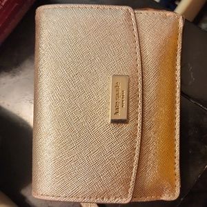 Kate Spade mini gold card holder